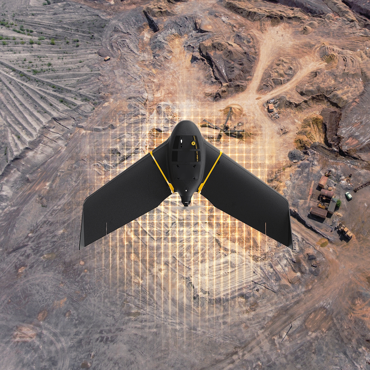 eBee TAC tactical mapping drone - Drones