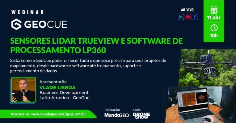 Sensores LiDAR TrueView e software de processamento LP360 - MundoGEO