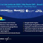 Inscrições abertas nos 10 cursos do MundoGEO Connect e DroneShow Robotics 2025