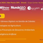 Inscrições abertas nos 4 seminários do DroneShow Robotics e MundoGEO Connect 2025