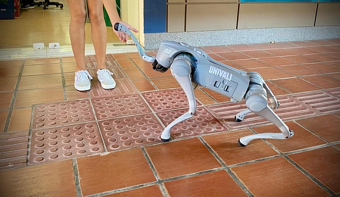 Univali adquire ‘cão robô’ para cursos de pós-graduação e laboratórios da universidade comunitária